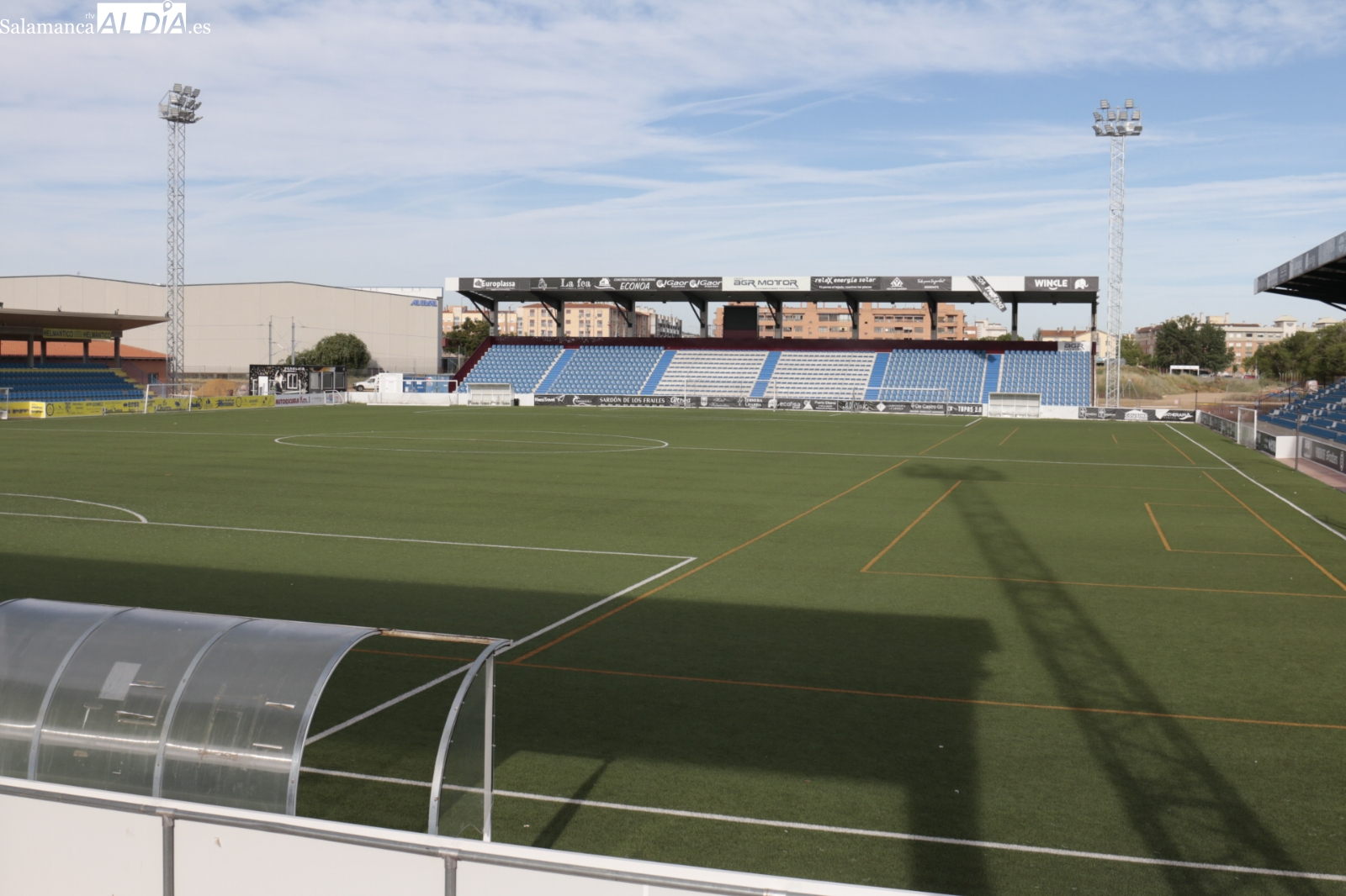 Unionistas arrancará las obras para cambiar el césped en breve y con la próxima semana como plazo límite