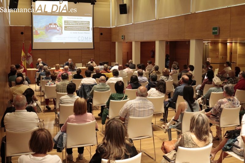Presentación, y homenaje a su autor, del libro La guerrilla antifranquista en la provincia de Salamanca