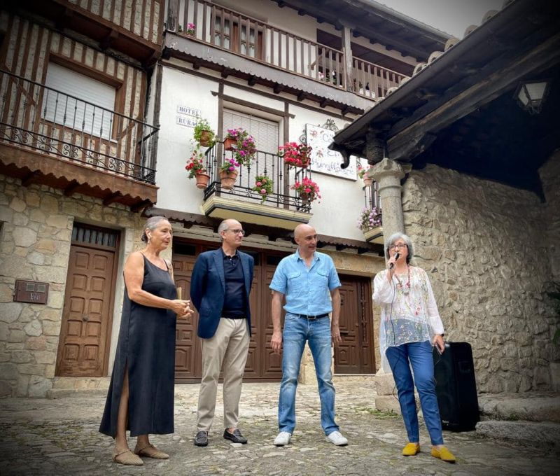 Mogarraz celebra el décimo aniversario de Retrata2 de Florencio Maíllo