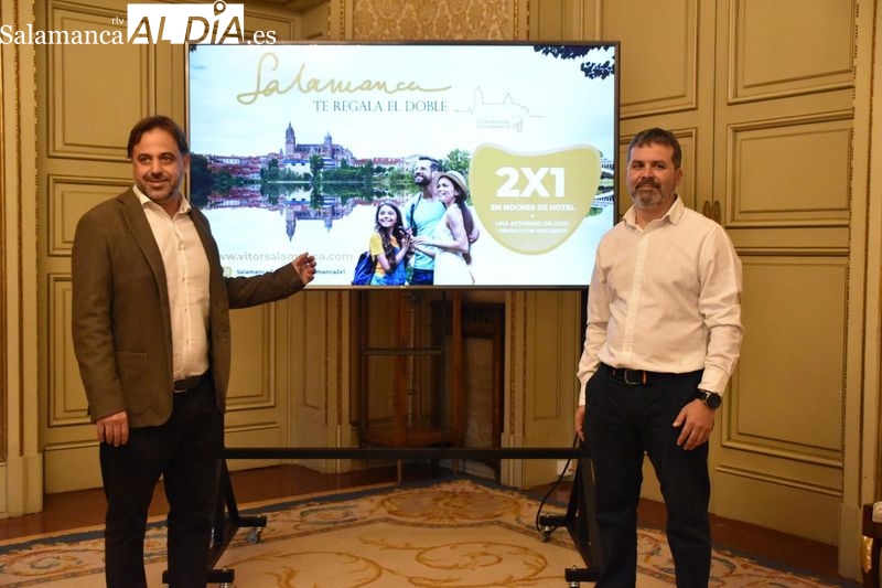 El 2x1 en noches de hotel en Salamanca se prolongará todo el año