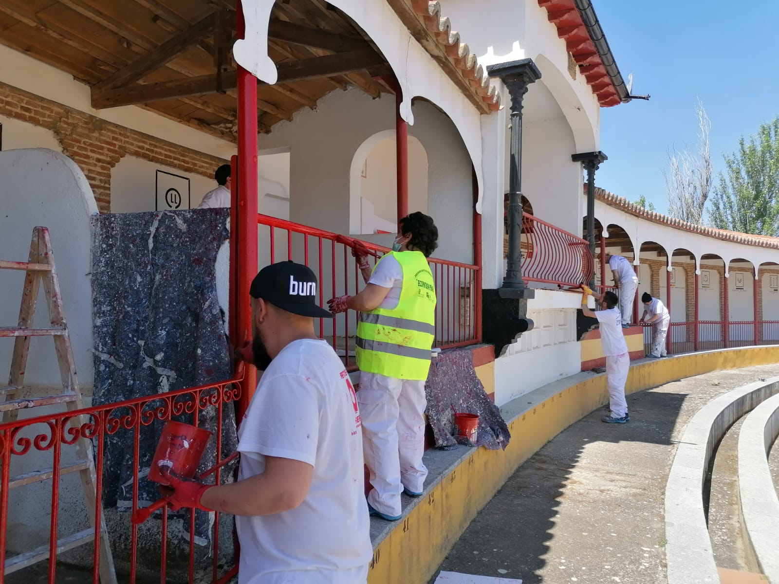 ‘Ecopintura Peñaranda’ cumple sus primeros seis meses centrado en la mejora de la ‘La Florida’ 