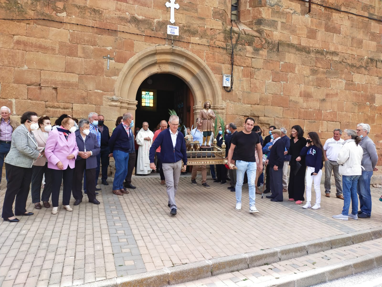 Villoruela se vuelca en la vuelta de las celebraciones en honor a San Isidro 