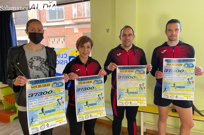 De Peñaranda a Kiev. Así es el III Reto Solidario que pone en marcha el Club Triatlón 37300 