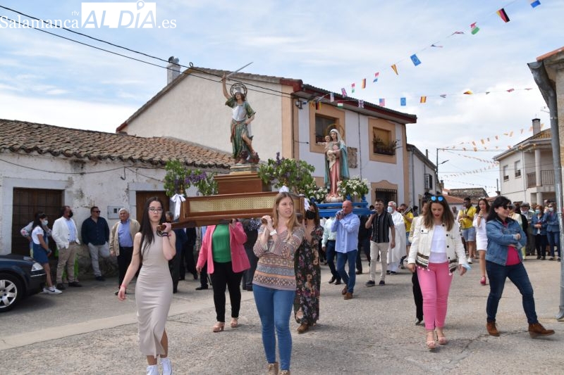Gran final de las fiestas de San Miguel Árcangel en Aldearrodrigo