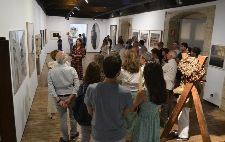 Coleccionistas de arte se reúnen en Miróbriga de la mano de la Fundación Campocerrado