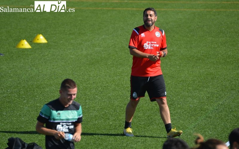 Buen ambiente en el seno de la plantilla de Unionistas en medio de una semana más que agitada
