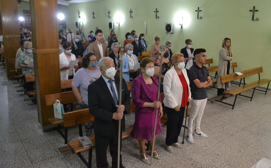 Día grande en la Parroquia de Fátima celebrando la festividad de su Virgen