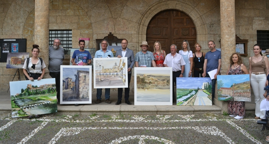 Joao Cabral se impone en el recuperado Concurso de Pintura al Aire Libre
