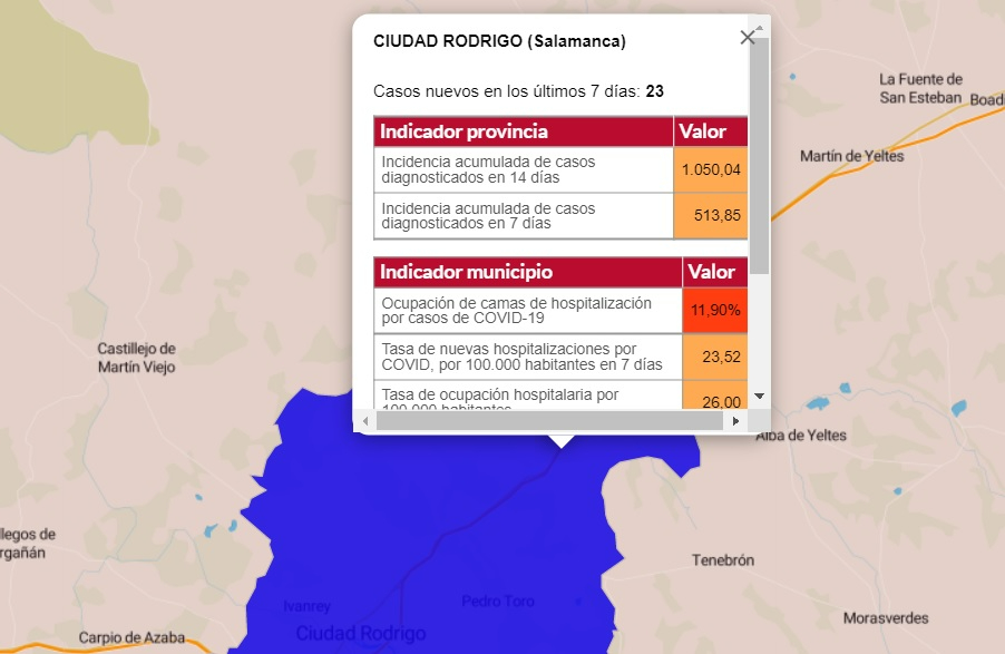 El conjunto de las 7 zonas básicas supera los 7.000 positivos por PCR desde que estalló la pandemia