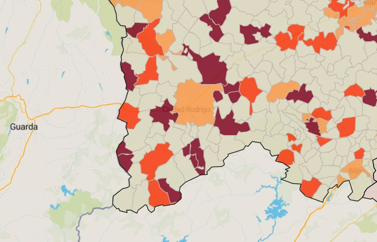 Baja de 24 a 17 el número de localidades con positivos en los últimos 7 días