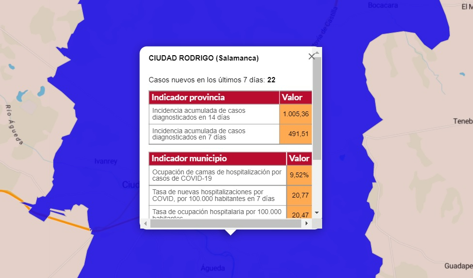 Llega a 25 el número de localidades con casos en las dos últimas semanas tras unirse 5 más
