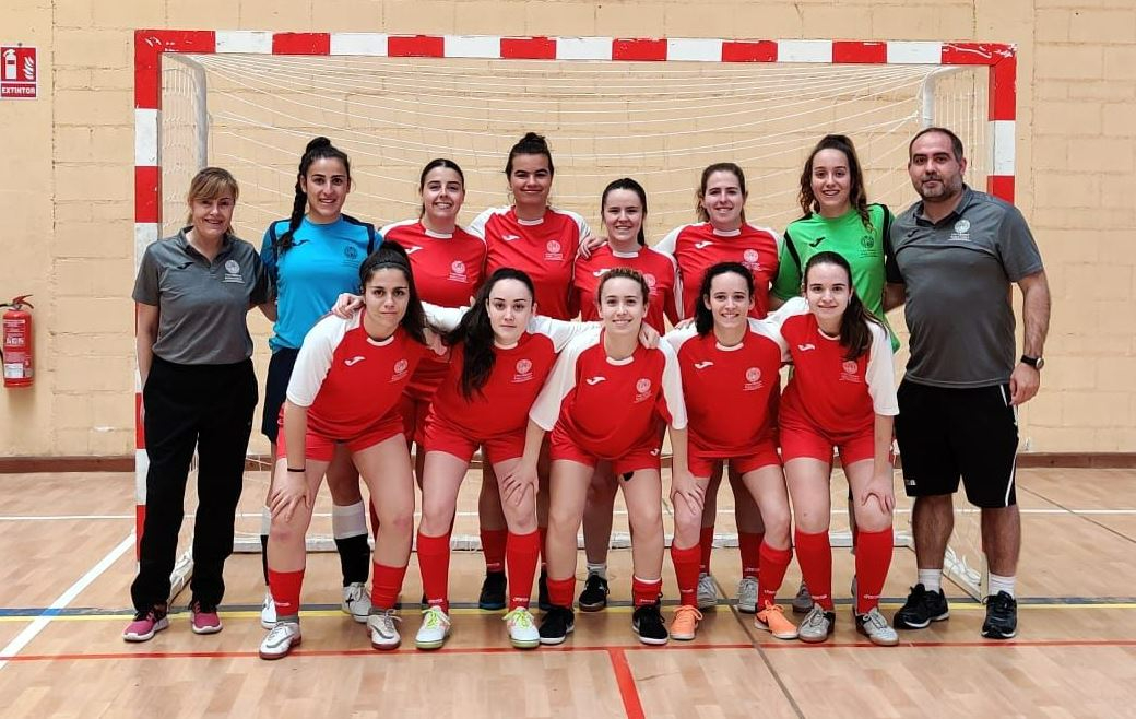Nerea Ventosa disputa con la USAL el Campeonato de España de Universidades de Fútbol Sala