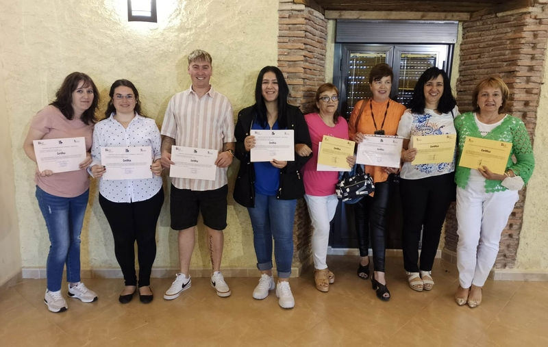 Los 8 alumnos del programa ‘Residencias en Alto Águeda’ finalizan su formación
