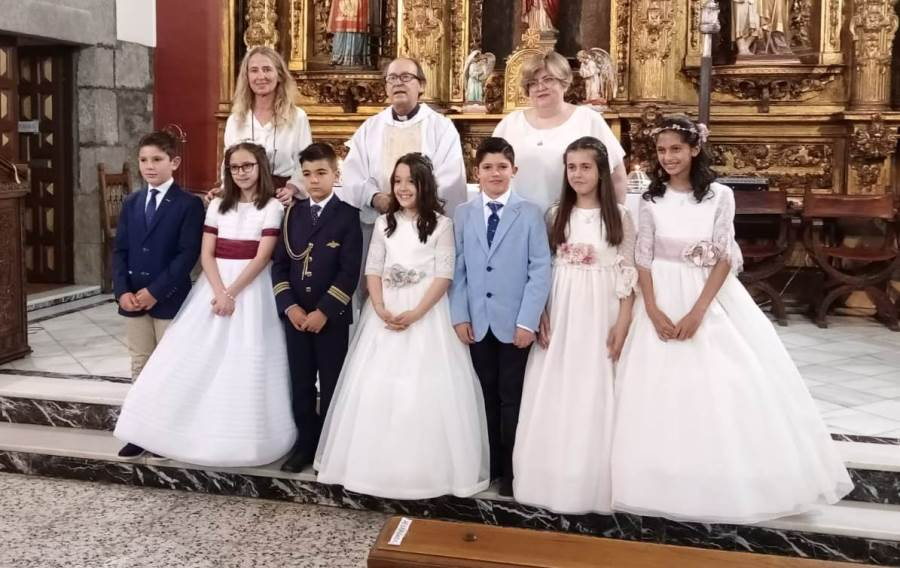 La Parroquia de San Andrés inicia la temporada de Primeras Comuniones