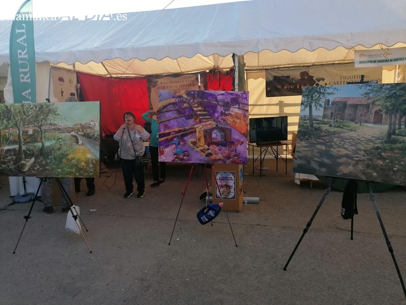 Renato M. Luis logra el primer premio del V Concurso de Pintura al aire libre de Hinojosa