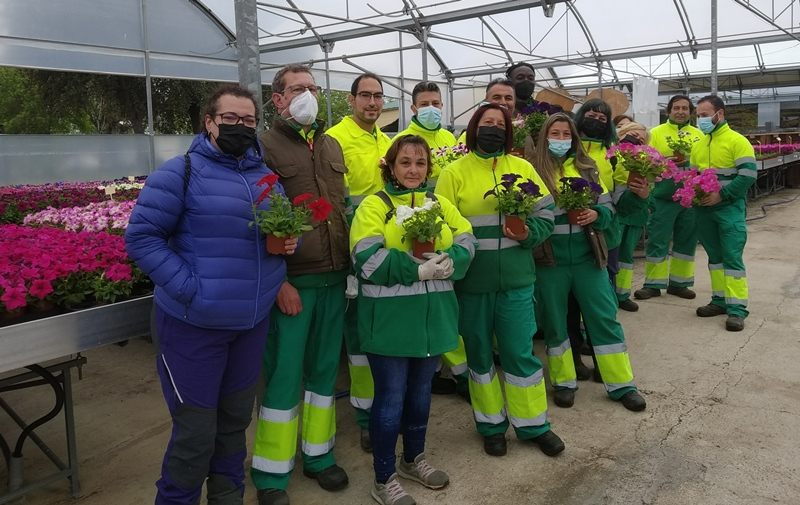 Doce alumnos toman parte en la AFE sobre jardinería ‘Campo de Argañán’