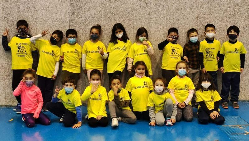 Los prebenjamines del CD Los Leones de Vitigudino concluyen su participación en los Juegos Escolares