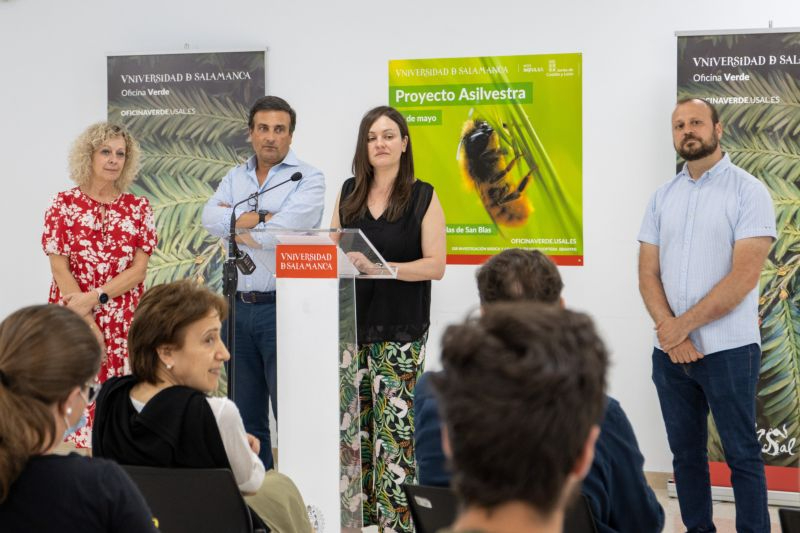 La Universidad de Salamanca pone en marcha el proyecto ‘Asilvestra’ para mejorar la gestión de los espacios verdes y jardines urbanos