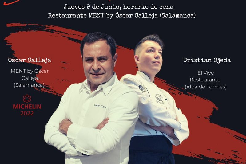 Menú a cuatro manos con Óscar Calleja y Cristian Ojeda 