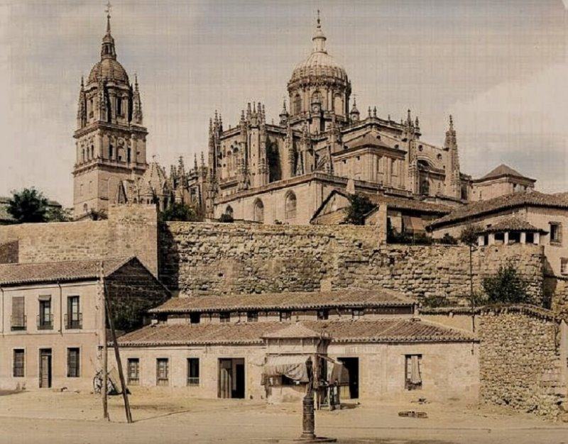 La foto de Salamanca que se encuentra en el Congreso de los Estados Unidos