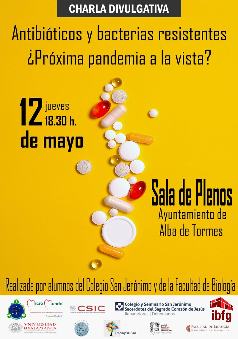 Charla divulgativa: Antibióticos y bacterias resistentes
