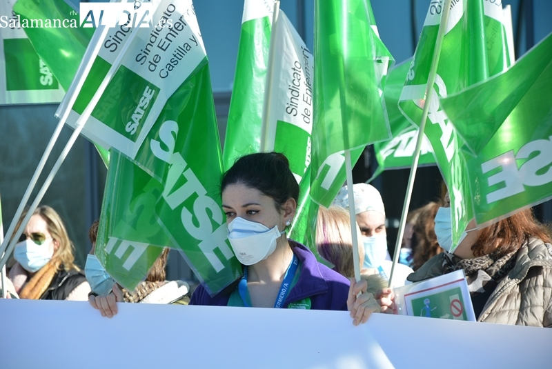 Las enfermeras salen este jueves a la calle por el futuro de la sanidad y sus  profesionales 