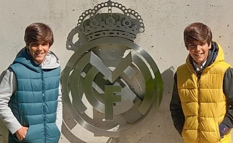 Los hijos gemelos de un exjugador de la UDS fichan por el Real Madrid