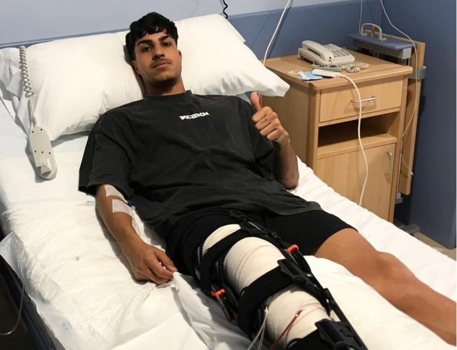 El charro Motos, del filial del Salamanca UDS, pasa por quirófano para empezar una nueva vida