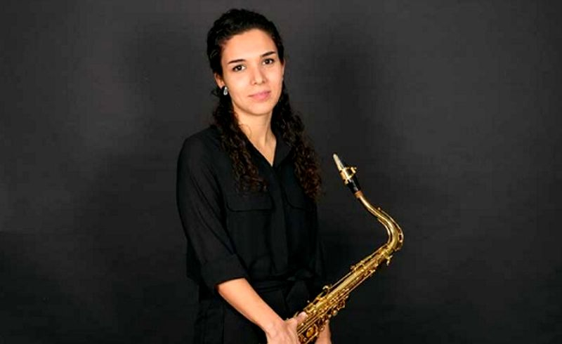 La saxofonista María Escobar Cebreros actuará en el Centro Plaza Trujillo
