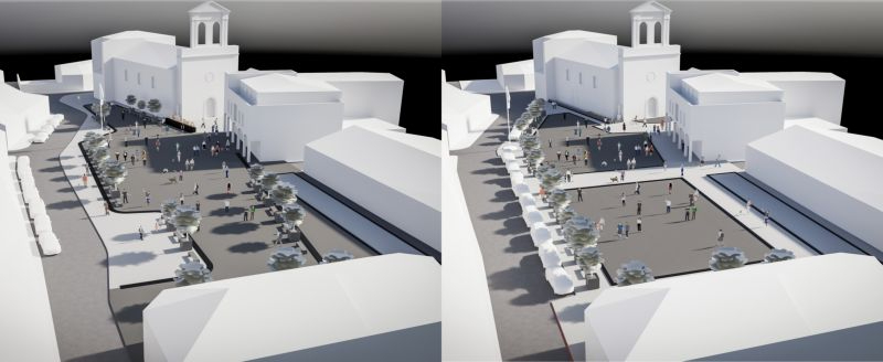 Los vecinos de Tamames decidirán por votación el aspecto de la nueva plaza Mayor