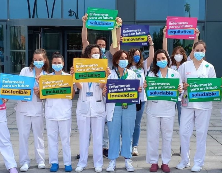 Profesionales de enfermería piden en Salamanca trabajar con suficientes recursos