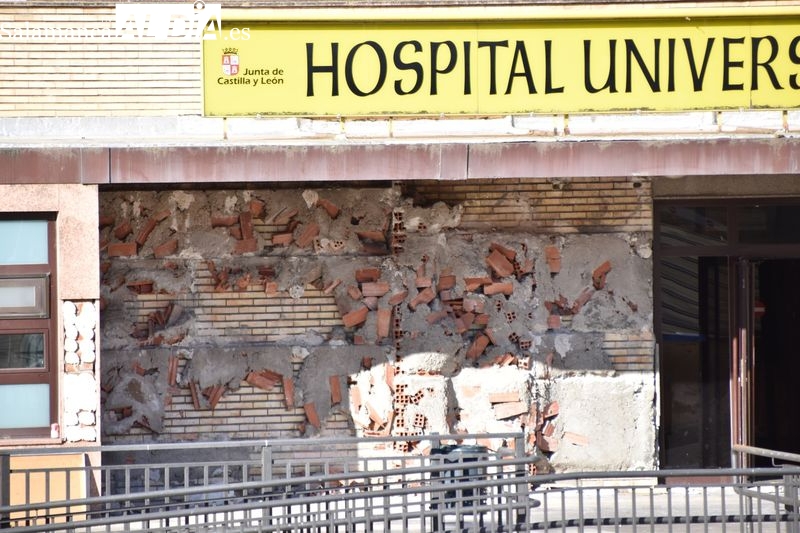 Las imágenes del desmantelamiento del antiguo Clínico