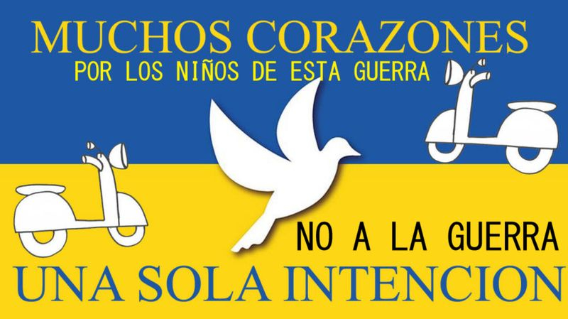 Dar la vuelta a España en moto por los niños de Ucrania