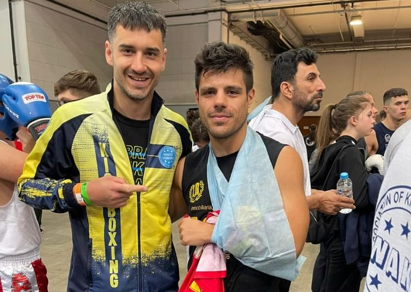 Importante lesión del salmantino Richard Huerta en Hungría