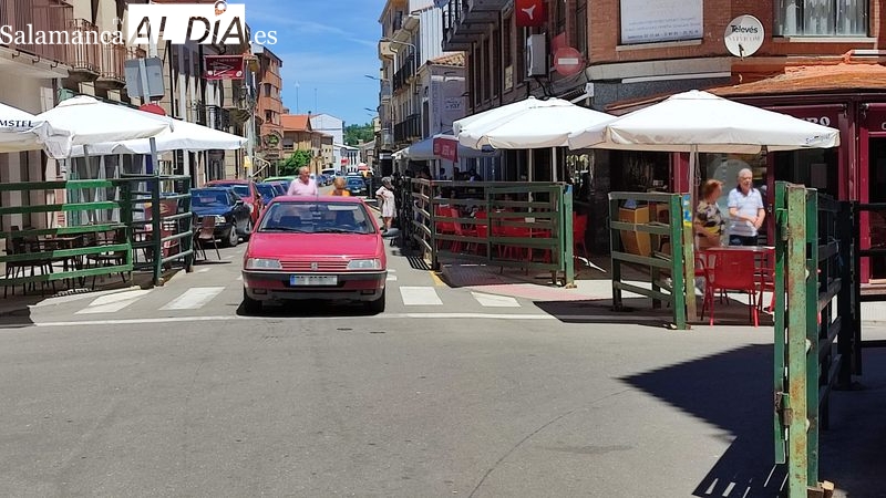 Vitigudino tiene ya listo el vallado para celebrar los Corpus y el VI Toro de Cajón de este sábado
