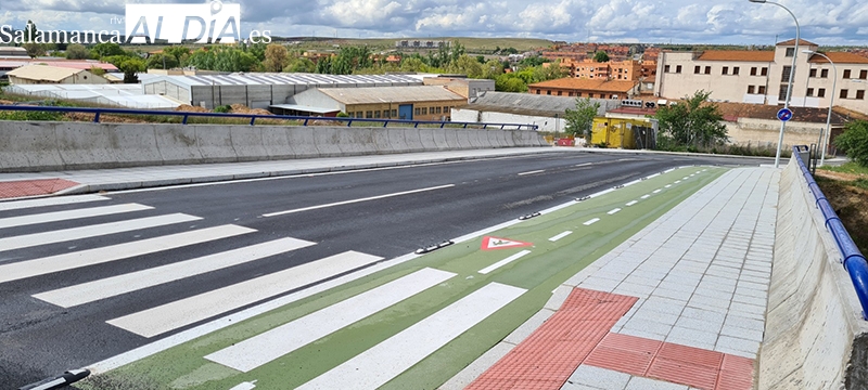 La intervención que ha garantizado mayor seguridad vial  para los vecinos de este barrio salmantino