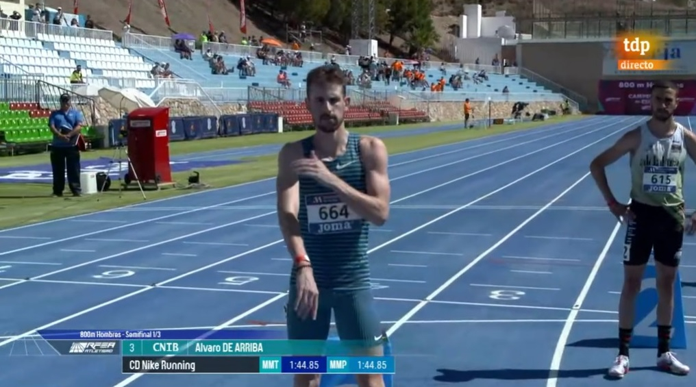 Álvaro de Arriba saca el billete directo para la final del Campeonato de España