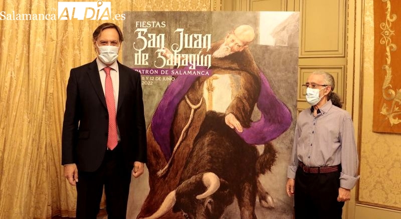 Un espectáculo de destreza aérea en la Plaza Mayor, principal atractivo de las fiestas de San Juan de Sahagún