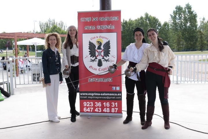 La tradicional esgrima española vuelve a orillas del Tormes