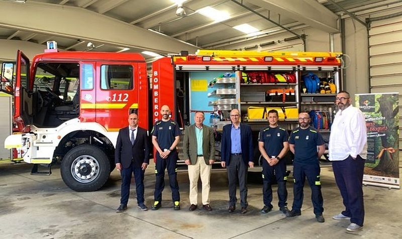 Un camión de más de 300.000 euros para el Parque de Bomberos en Villares de la Reina 