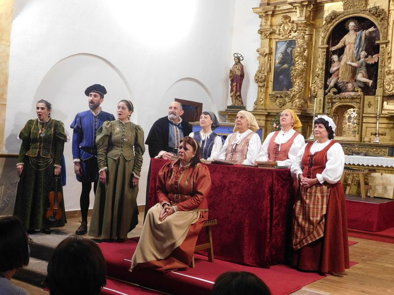 Tarde de Teatro en Aldehuela de la Bóveda, representación número 50 de Buscando a Nebrija