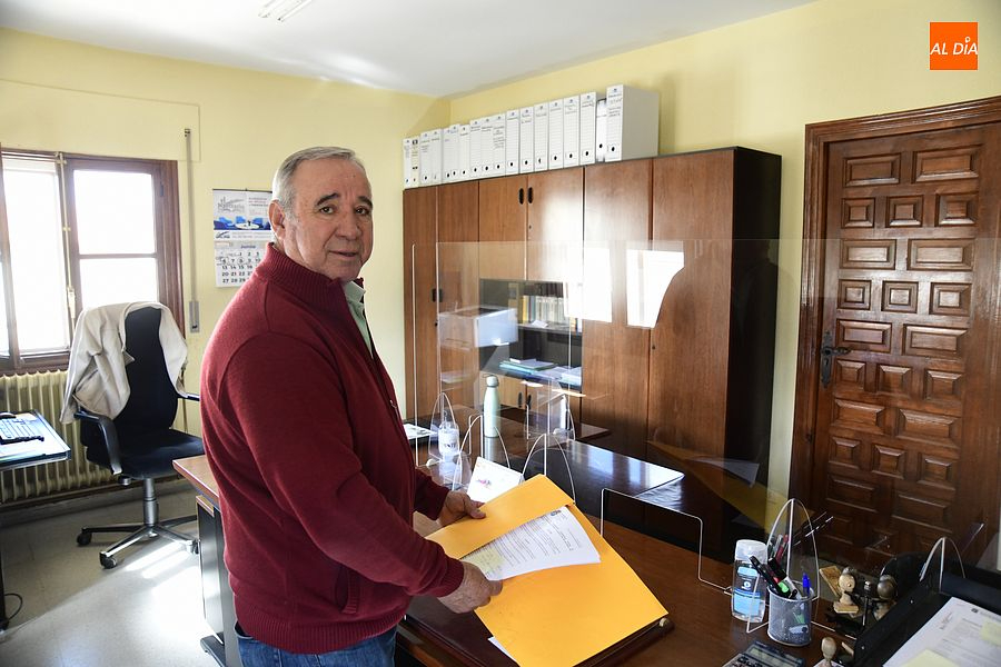 Alcalde de Navasfrías Esteban Alfonso