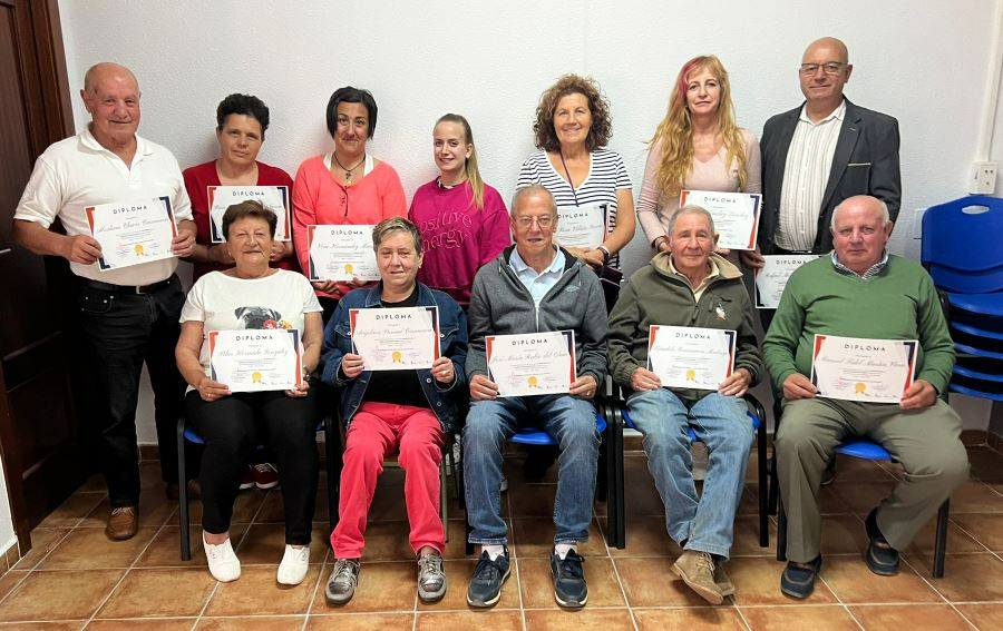 Finaliza el curso de nuevas tecnologías impartido en Aldehuela de Yeltes