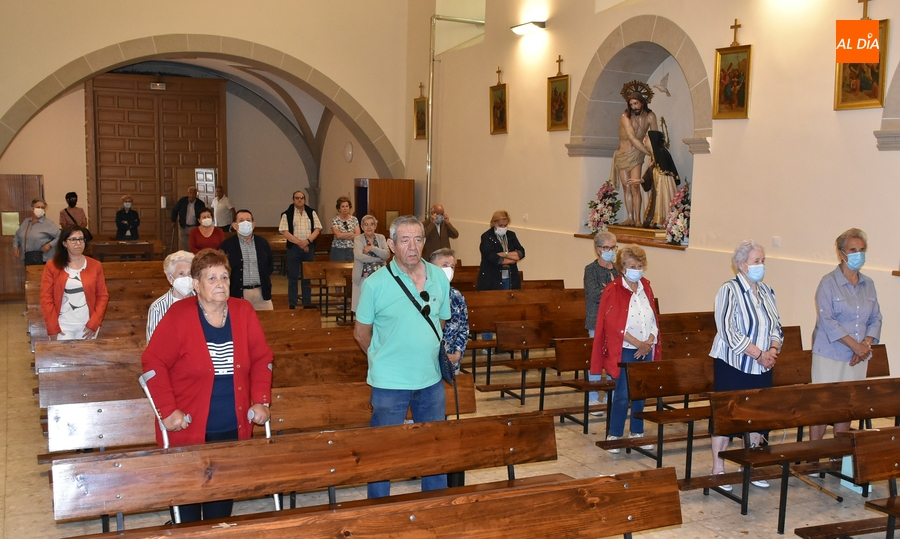La Hermandad de la Virgen de la Peña inicia el Triduo previo a la Romería