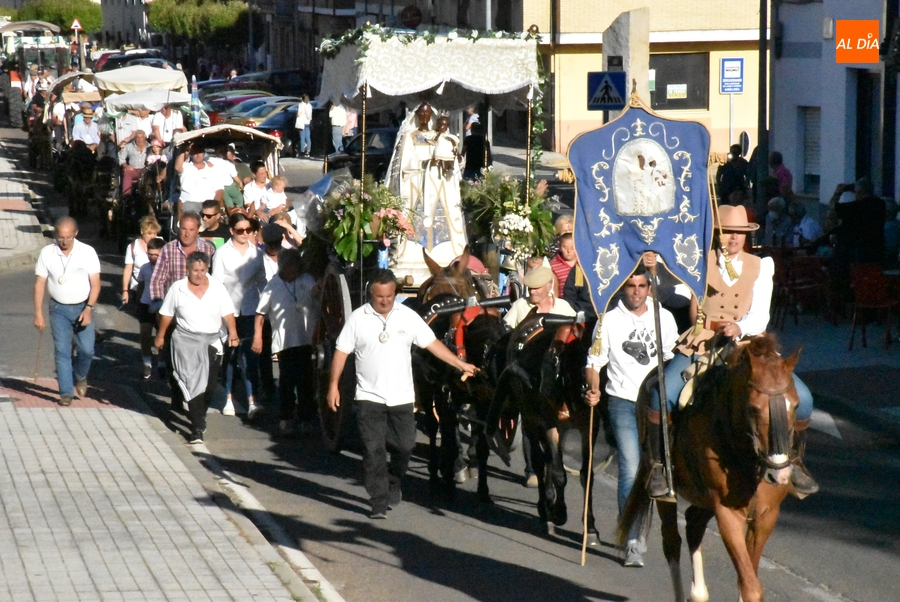 Los romeros retornan a Miróbriga tras cuatro días en los que han tenido un poco de todo