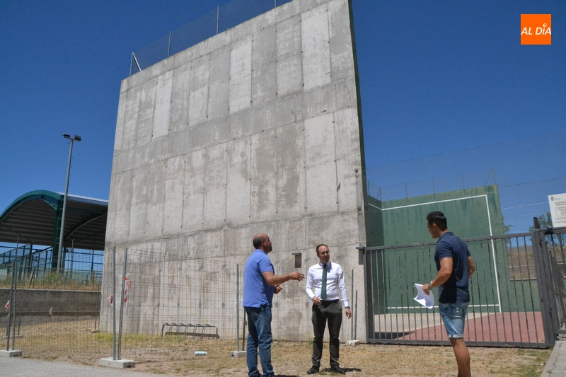 Comienzan los trabajos para crear un rocódromo municipal en el Valle de San Martín