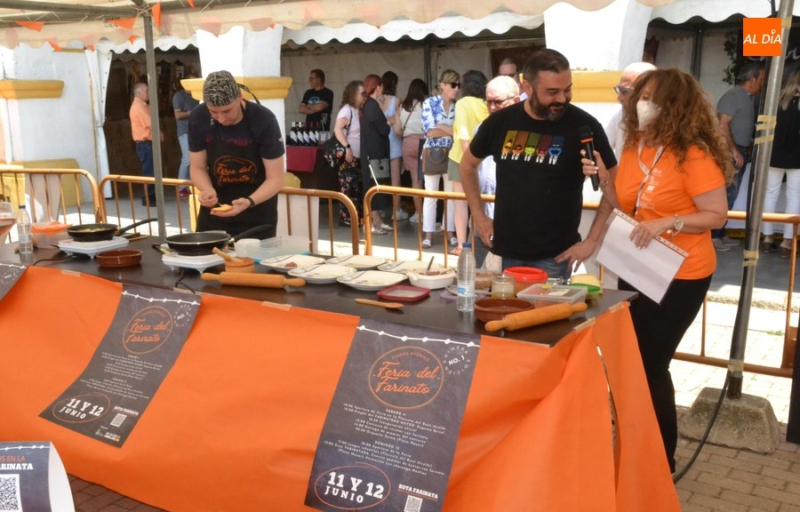 David Segovia gana con su farinato en texturas el concurso de recetas de la Feria