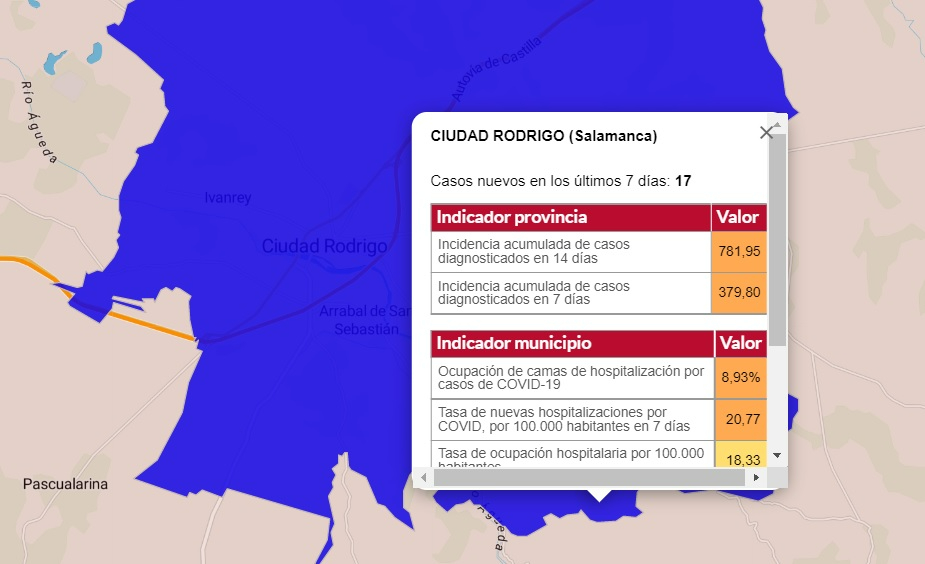 Crece a 14 el número de localidades con positivos en la última semana