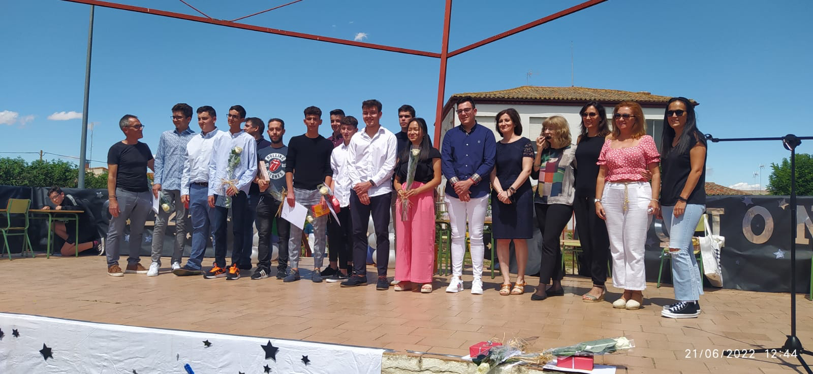 Macotera vive una original ceremonia de graduación de los alumnos del CEO Miguel Delibes
