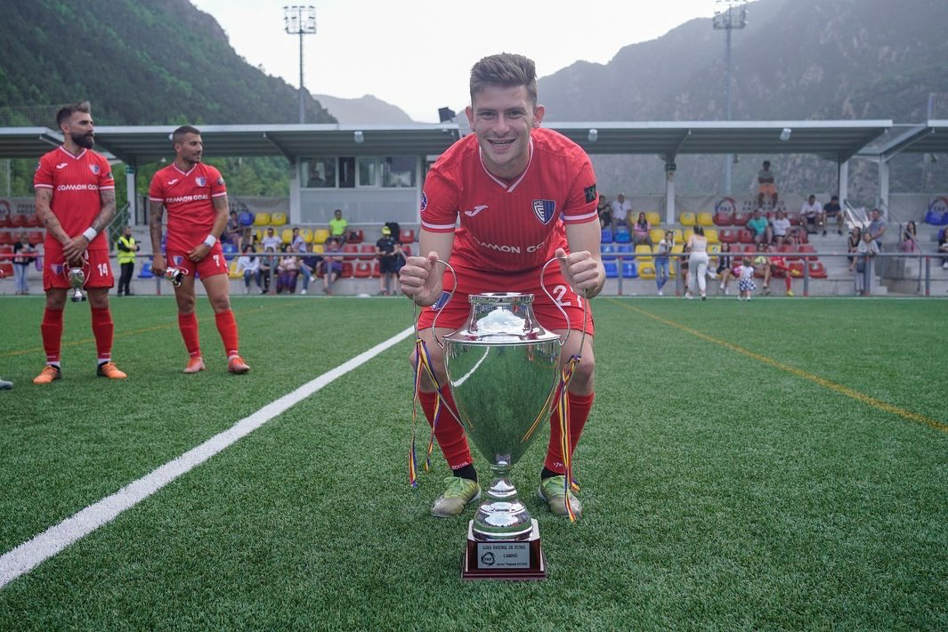 Alberto Espeso, ex del Salamanca UDS, vuelve al fútbol español tras ser campeón en Andorra